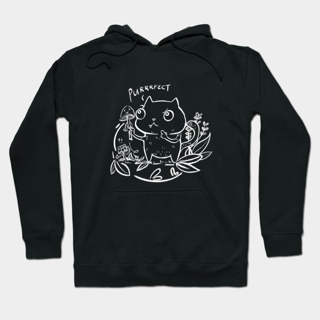 Cat - Purrrfect Hoodie by Chaplo